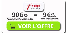 forfait free 90Go SL