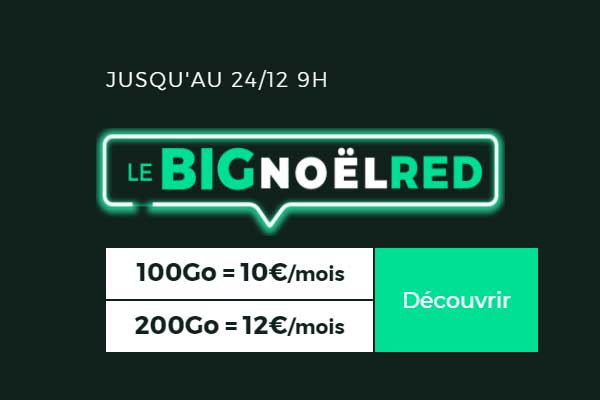 Surprise ! Deux nouveaux maxi forfaits mobiles à prix incroyables chez RED by SFR