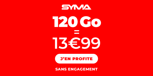 forfait Syma Mobile 120Go