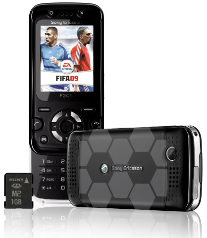 Sony Ericsson F305 FIFA 2009 chez Virgin Mobile