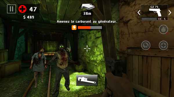 Wiko Rainbow Lite : Dead Trigger 2