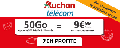 Auchan Telecom 50Go