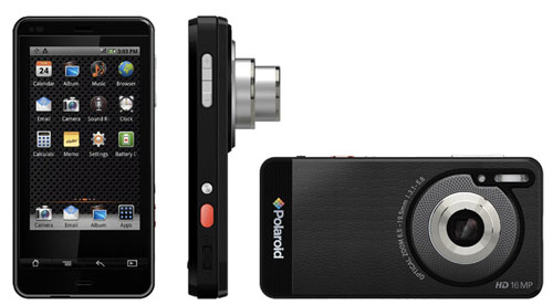 Polaroid SC1630 : un Android avec un capteur photo de 16 mégapixels et un véritable zoom optique 3X (CES 2012)