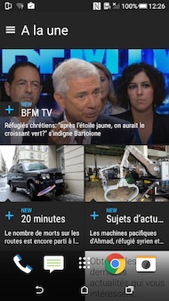 HTC Desire 626 interface