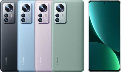 Coloris Xiaomi 12