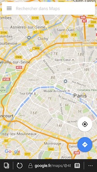 Windows 10 interface