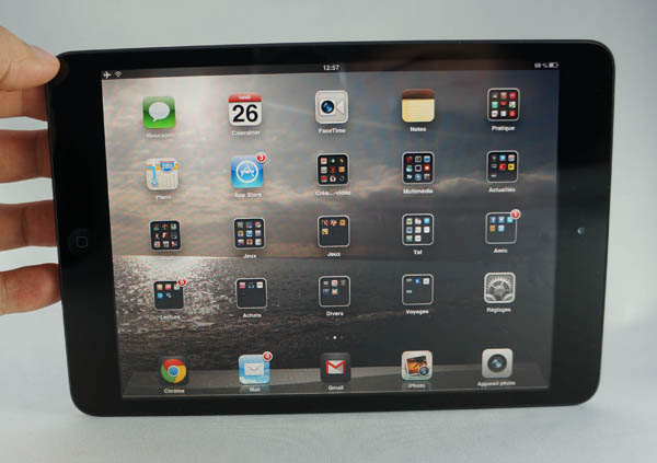 Apple iPad Mini : prise en main