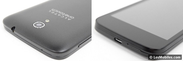 Alcatel OneTouch Pop 2 : connectiques