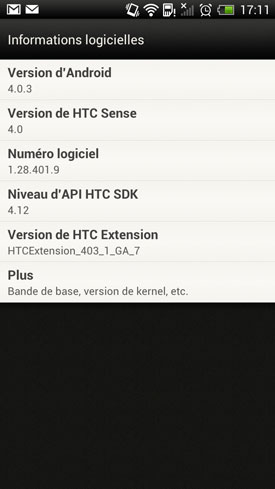 HTC One X : déjà une mise à jour qui améliore l'autonomie 