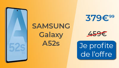 Le Samsung Galaxy A52s est en promo avant le Black Friday
