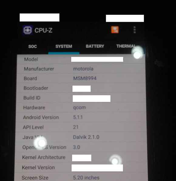 Le prochain Moto X conserverait un écran de 5,2 pouces