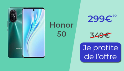 Honor 50 Vente Flash