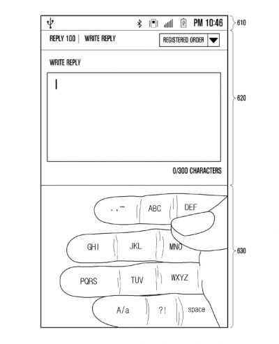 clavier réalité augmentée Samsung