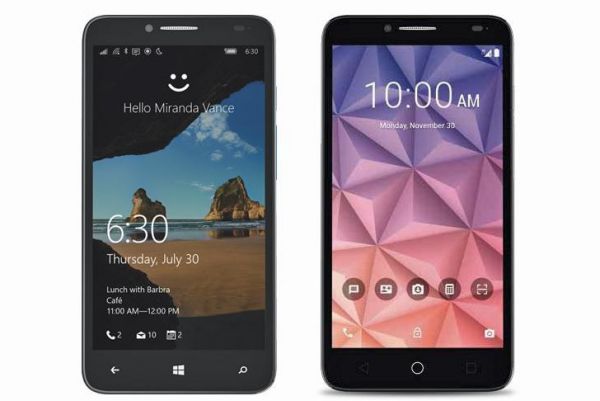 Alcatel OneTouch Fierce XL : Windows 10 et Android seront proposés