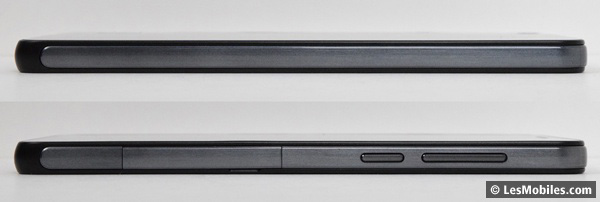 Honor 6 : gauche / droite