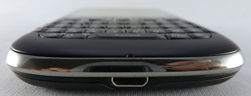 test blackberry bold 9790 côté bas du smartphone