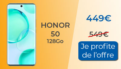 L'Honor 50 128Go est en promotion