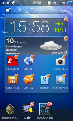 Test Samsung Galaxy Wave 3 processeur 1,4 GHz dos coulissant écran super amoled 4 pouces 5 mégapixels Bada 2.0 Live Panel Samsung Apps