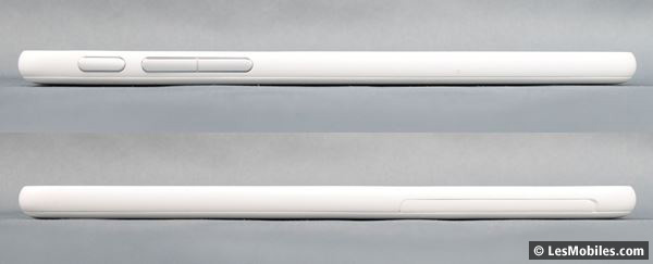 HTC Desire 816 : gauche / droite