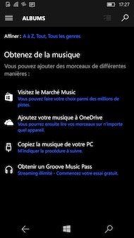 Windows 10 interface