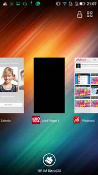 Hisence C20 : gestionnaire de multitâche