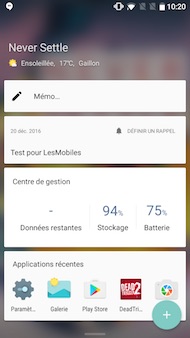 OnePlus 3T interface