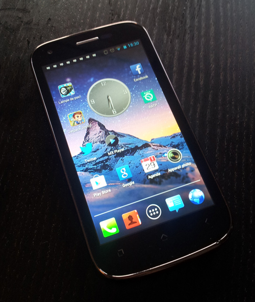 Wiko Cink Peax 2 : face