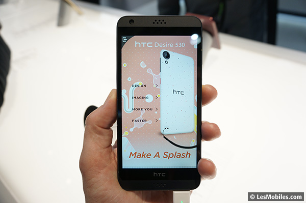 HTC met à jour sa gamme Desire (MWC 2016)