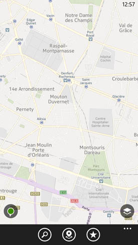 Nokia Lumia 1520 : maps