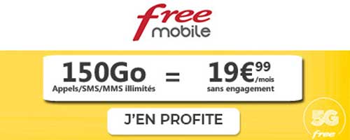Forfait Free 5G
