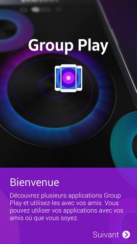 Samsung Galaxy S5 : Group Play