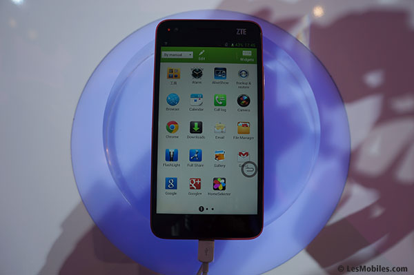 Prise en main ZTE Grand S