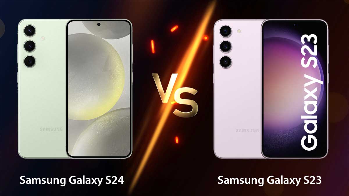 Samsung Galaxy S24 et Galaxy S23, les différences