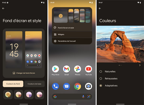 google pixel 6a personnalisation écran