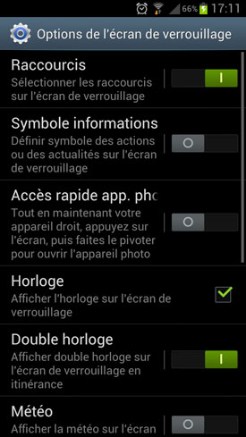  Test Samsung Galaxy S3 : système d'exploitation OS