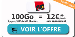 un mois offert NRJ Mobile 100Go