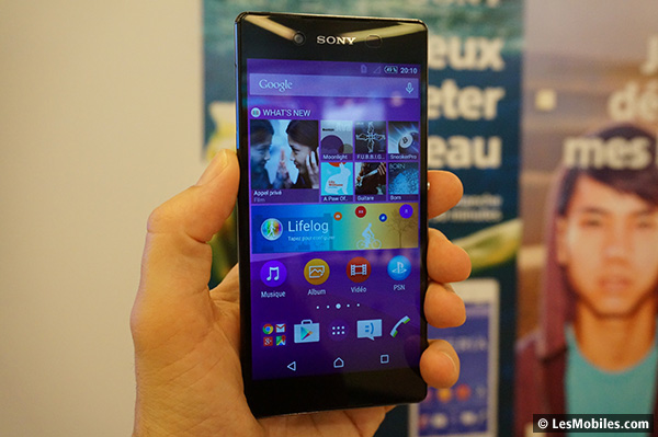 Le Sony Xperia Z3+ est disponible