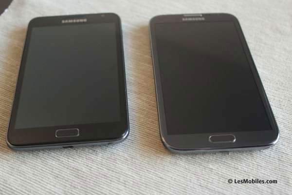 Comparaison des deux Galaxy Note