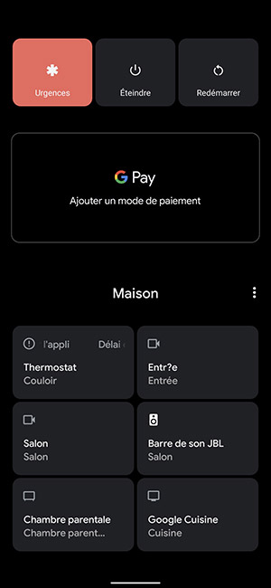 Android 11 : objet connecté