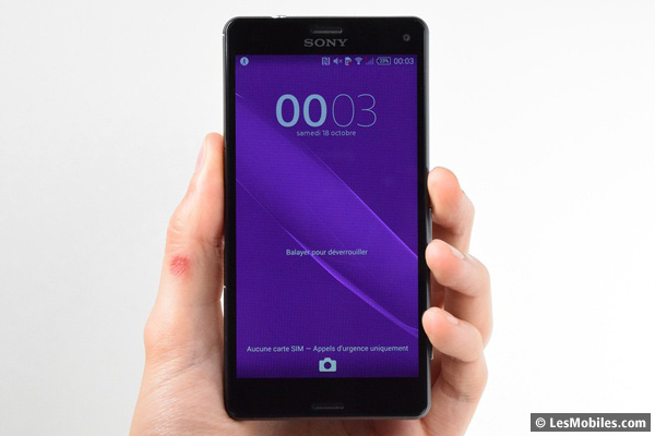 Test du Sony Xperia Z3 Compact : le meilleur de sa catégorie, voire le seul !