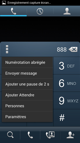Wiko Cink Peax 2 : appels