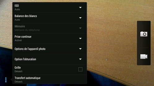 HTC One Max : applications photo