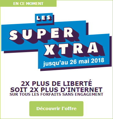 La Poste Mobile : 2 fois plus d'Internet sur les forfaits sans engagement