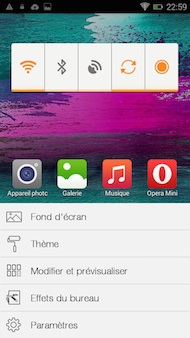 Infinix Race Jet 4G interface