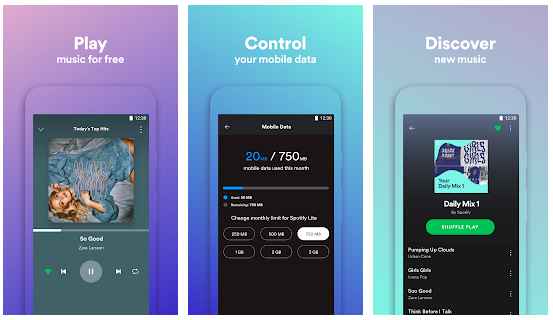 Spotify lance une version « Lite » de son application Android