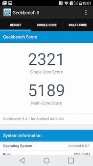 LG G5 performances