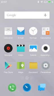 Meizu m2 note interface
