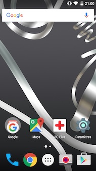 BQ Aquaris X5 interface