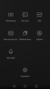 Huawei P8 : Appareil photo