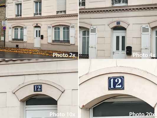 Photo zoom avec le Google Pixel 6 Pro